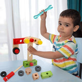 BOITE A OUTILS EN BOIS CARPENTER 29 Pièces - Kidcado magasin de jeu et jouet Maroc