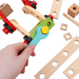 BOITE A OUTILS EN BOIS CARPENTER 29 Pièces - Kidcado magasin de jeu et jouet Maroc