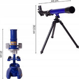 TeleMicroscope: Le Duo Pédagogique Télescope et Microscope.