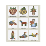 MagneticTile 55 Blocs : Blocs de Construction Magnétiques