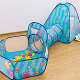 Tente de jeu Tunnel 3 en 1 - OceanPool - Kidcado magasin de jeu et jouet Maroc