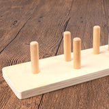 5 StackingForms - Jeu à empiler en bois Formes et Couleurs - Kidcado magasin de jeu et jouet Maroc