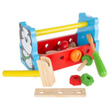 BOITE A OUTILS EN BOIS CARPENTER 13 Pièces - Kidcado magasin de jeu et jouet Maroc