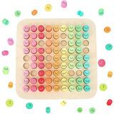 Table De Multiplication En Bois 9x9 - Kidcado magasin de jeu et jouet Maroc